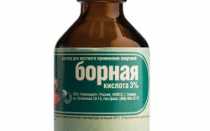 Как лечить ухо борной кислотой